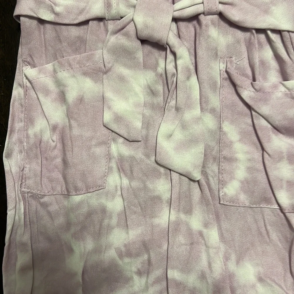 NWT Jessica Simpson Toddler Girls Lilac Purple Tie Dyed Romper!